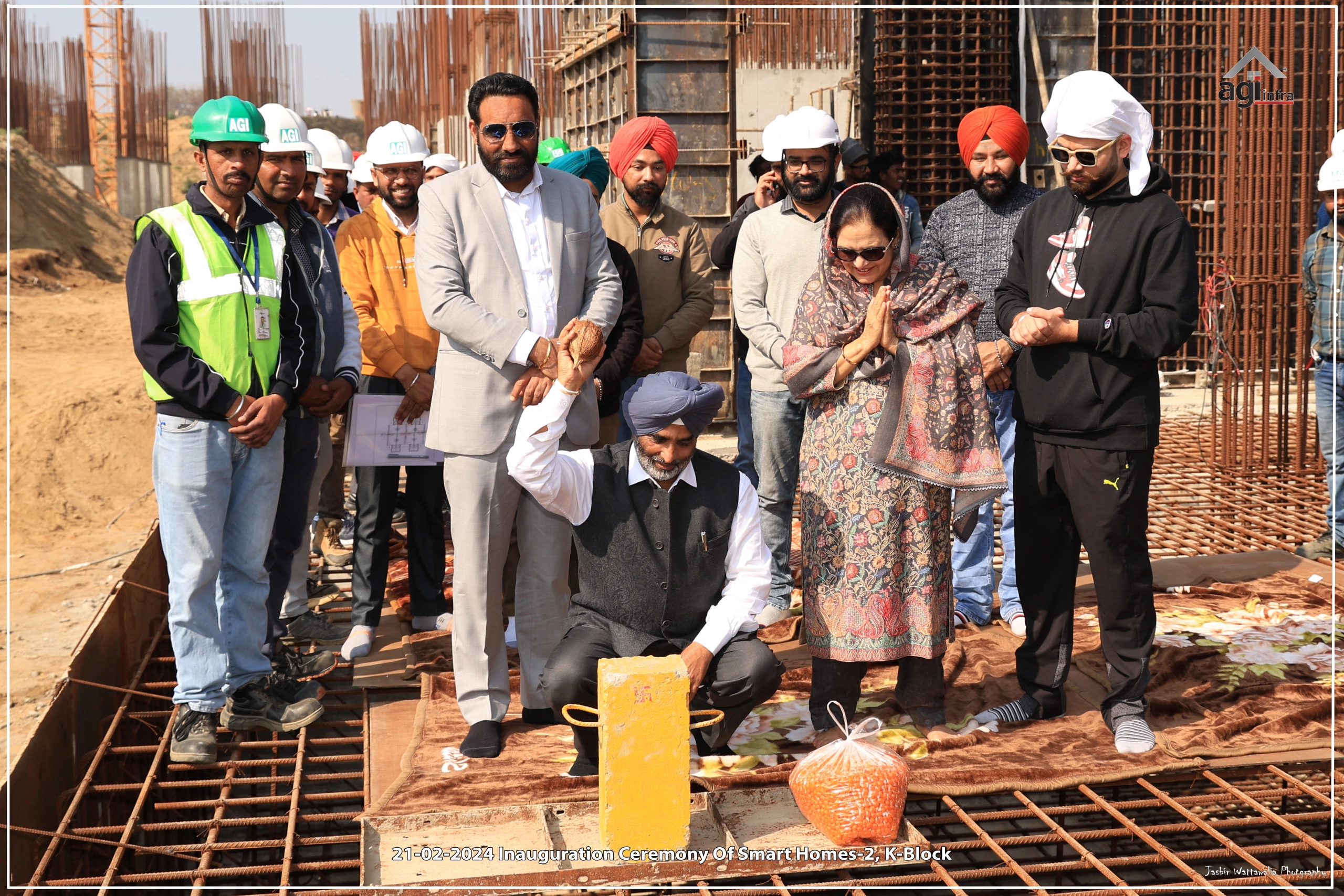 Cast Inauguration of Smart Homes-2